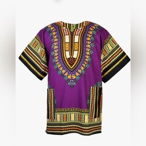 Dashiki Pride Cotton Shirt Unisex Size 3X